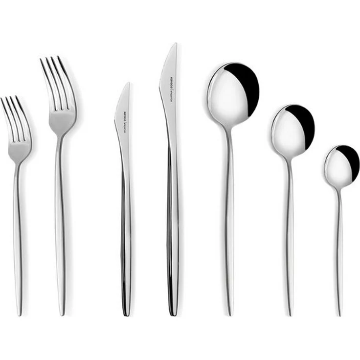 Karaca Besteck-Set Karaca New Porto Platin Besteckset für 12 Personen 84teilig Edelstahl, 12 Personen – Bild 4