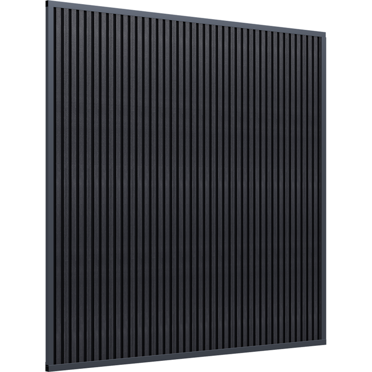 Weide WPC Sichtschutzwand für Pergola – Bild 5