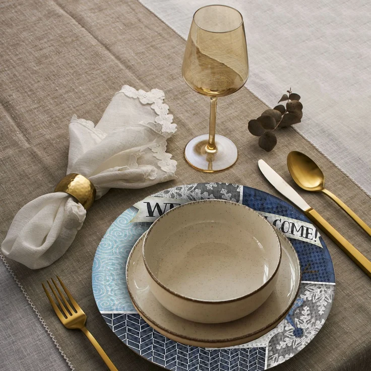 Hermia Concept '2313Supla' Tischset, Mehrfarbig, Ø 37 cm – Bild 3