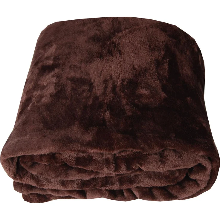 Kuscheldecke "Celina" Braun 180x220 cm – Bild 8