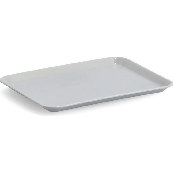 Basera® Tablett, kratzfest, Melamin, (1-tlg), grau, 24x18 cm – Bild 1
