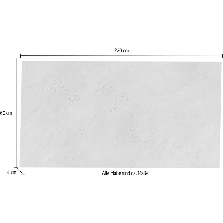 KOCHSTATION Arbeitsplatte Scafa (1 St), in verschiedenen Breiten, Stärke 4 cm – Bild 3