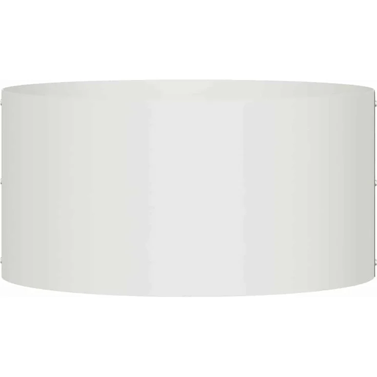 vidaXL Pflanzenring Weiß 40 x 40 x 20 cm Kaltgewalzter Stahl 873608 – Bild 5