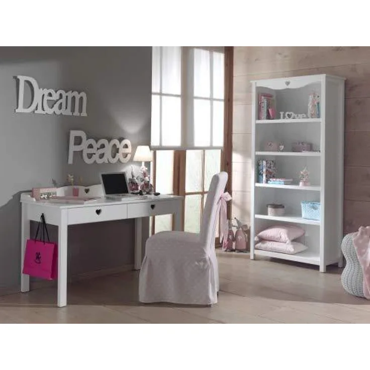 Vipack 2-tlg. Set aus Schreibtisch und Regal