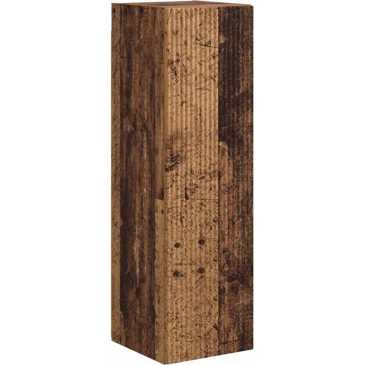 vidaXL TV-Schrankset Wandmontiert 4 pcs Altholz Holzwerkstoff 3409040 – Bild 6