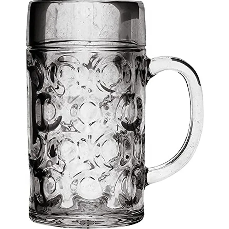 DRINKSAFE Bier Becher, Kunststoff, transparent, 20 x 10,5 x 20 cm