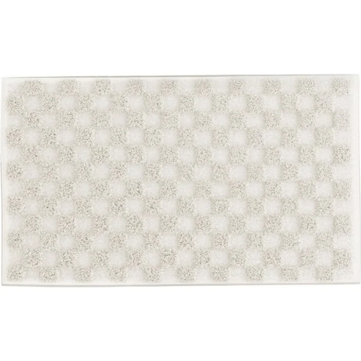 OTTO home Badematte Naala, Badvorleger, Badezimmer Teppich, sehr weich, Höhe 20 mm, rutschhemmend beschichtet, fußbodenheizungsgeeignet, schnell trocknend, Polyester, rechteckig, Karo-Muster, auch als 2-teiliges Set erhältlich, Made in Europe – Bild 4