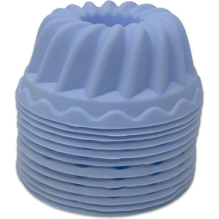 mixed24 Gugelhupfform 48x Silikon Mini Gugelhupfformen Backformen Kuchenformen Muffinformen, (48-tlg)