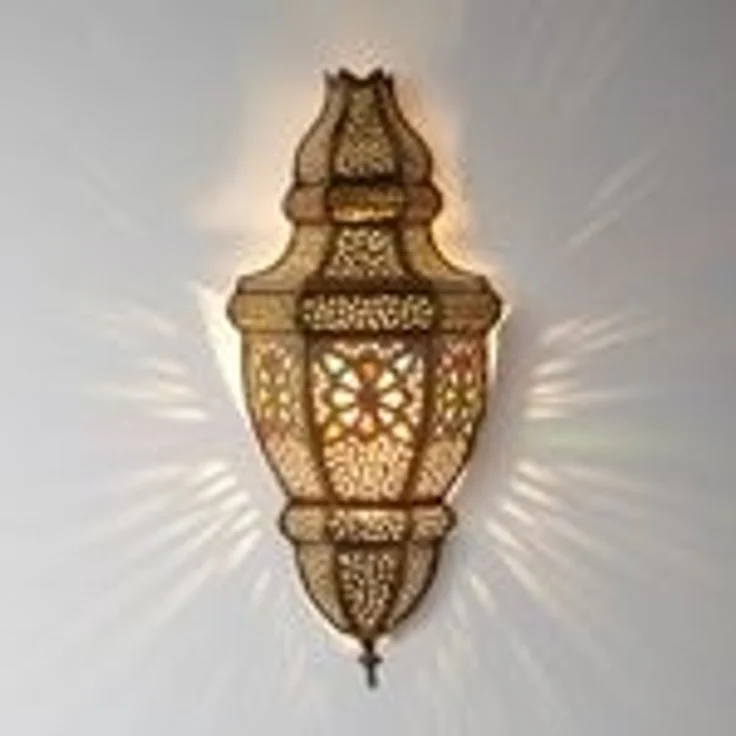 Messing Wandlampe Ayah – Bild 2