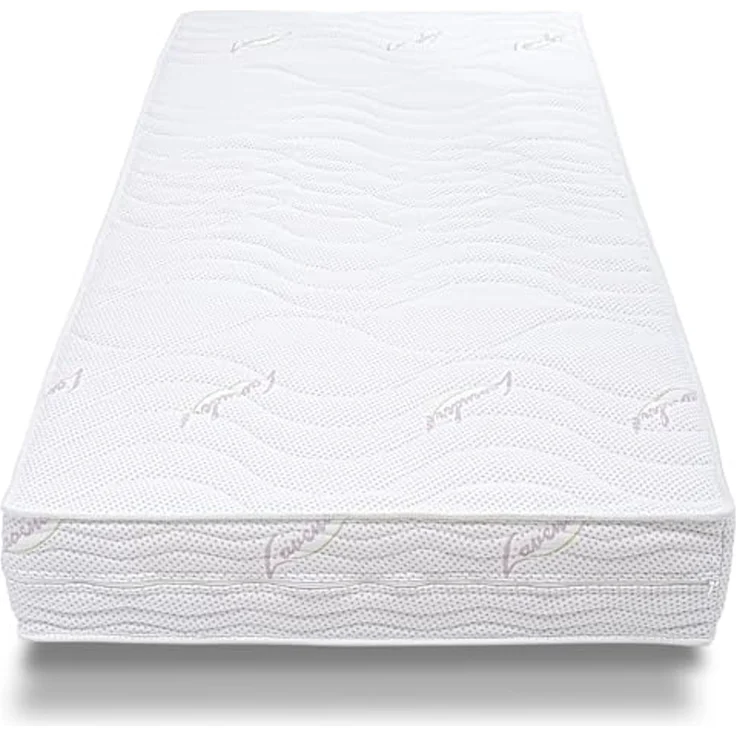 Ergonomische Kaltschaummatratze Supportho Lavender 90 x 200 cm, Höhe 18 cm, Härtegrad H2/H3 – Bild 7