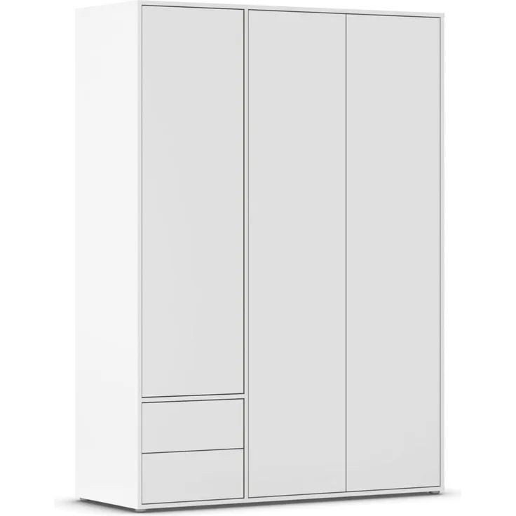 rauch Drehtürenschrank Kleiderschrank Schrank Garderobe Wäscheschrank NABILA viel Stauraum (in 3 verschiedenen Ausstattungen BASIC/CLASSIC/PREMIUM) mit 2 Schubladen und Push-to-Open Funktion TOPSELLER MADE IN GERMANY