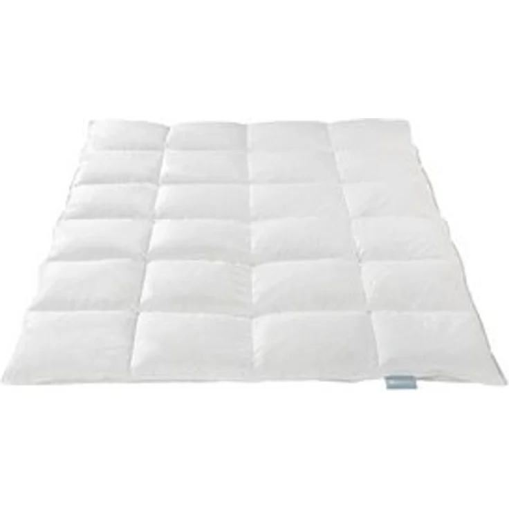 XDREAM Daunenbettdecke Nature Daunendecke, 135x200 cm und weitere Größen, Füllung: 90% Daunen, 10% Federn, Bezug: 100% Baumwolle, alle Wärmeklassen, Sommer oder Winter – Bild 6