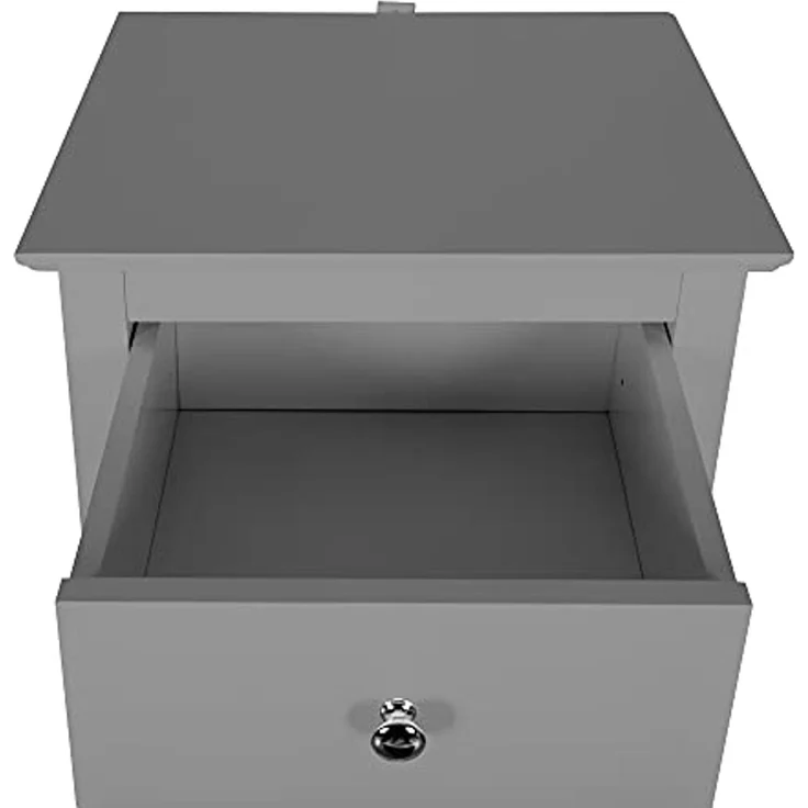 Teamson Home Badezimmer Connor Freistehender Schrank Grau EHF-579G – Bild 5