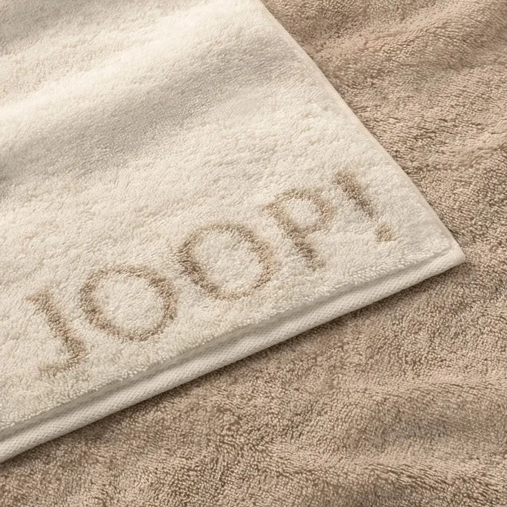 JOOP! 1600-76 Set 10-tlg. creme 2x Duschtuch 4x Handtuch 4x Gästetuch – Bild 2