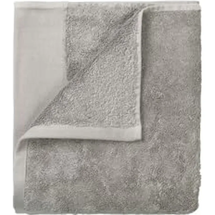 Blomus Gästehandtücher 2er Set RIVA, Handtuch, Gästehandtuch, Baumwolle, satellite, 30x50 cm, 69240