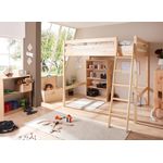 Doppel Hochbett "Matthias" 140x200 Kiefer