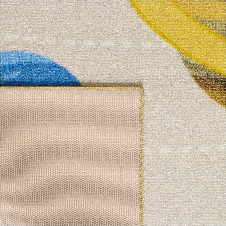 Carpettex Kinderteppich Planeten Design, Rechteckig, Höhe: 7 mm, Jungen-Mädchen Babyzimmer Teppich Kinderzimmer – Bild 3