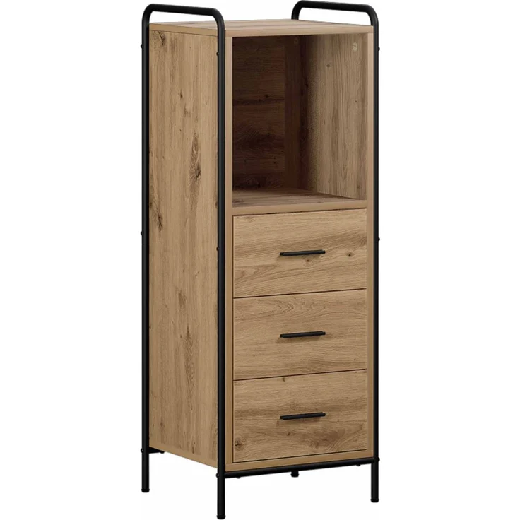 vidaXL Badezimmerschrank Artisan-Eiche 40 x 36 x 109,5 cm 8014051 – Bild 2