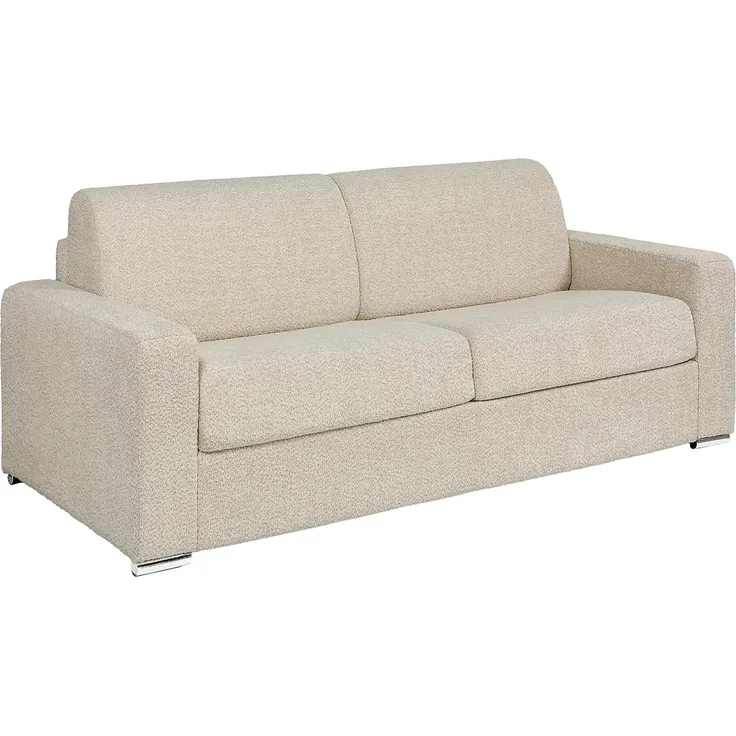 Vente-unique - CALITO Sofa Stoff Beige - B 223 cm94 cm x H 97 cm x L 216 cm – Bild 2