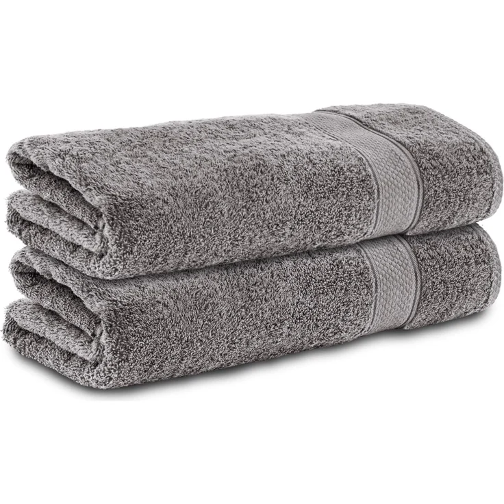 Komfortec Badetücher Duschtücher, 70x140cm Größe, Doppelpack, %100 Baumwolle, Handtücher, Frottier (2-St), Frottee, Weich, Saugstark