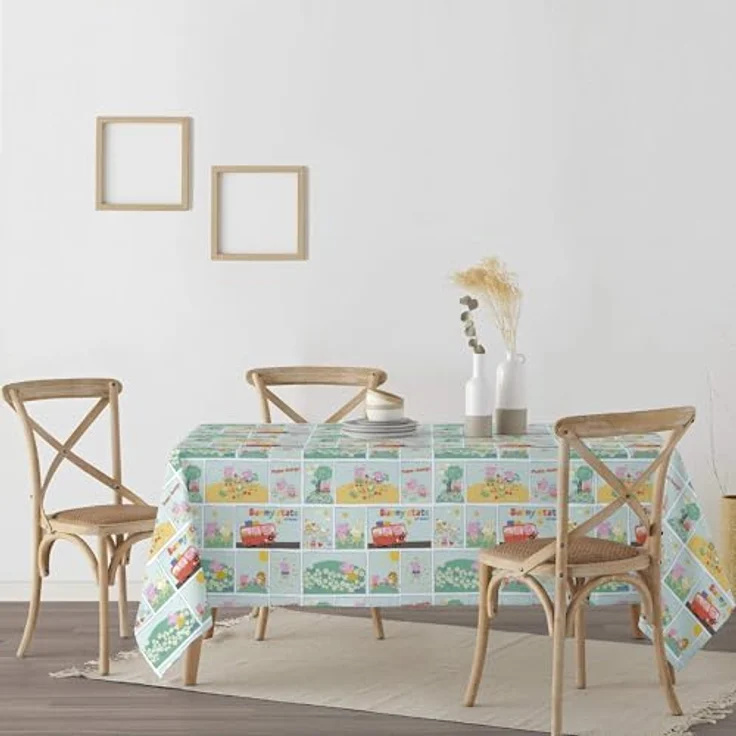 Belum Tischdecke, fleckenabweisend, Comic 01, schmutzabweisend, rechteckig, Harz, Tischdecke, Tischdecke, Küchentisch, Tischdecke, Zuhause (300 x 140 cm) – Bild 3
