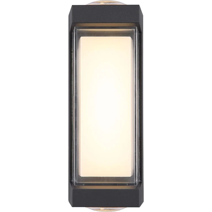 LED Wandleuchte, Außenleuchte, Aluminium, Anthrazit – Bild 10