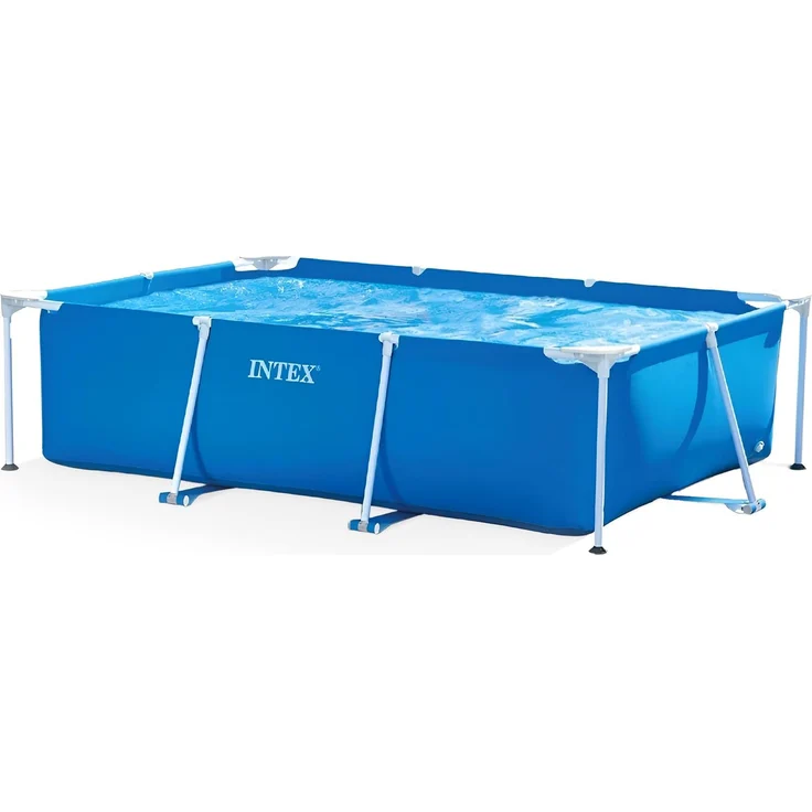Intex 'Frame Swimming Pool Set Serie Family III', blau, 300 x 200 x 75 cm, rechteckig – Bild 1