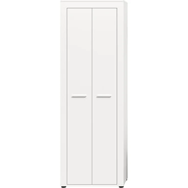 xonox. home Garderobe Jam X8BA9613 Schuhschrank Garderobenschrank Schrank in Weiß Nb. ca. 64 x 191 x 35 cm – Bild 5