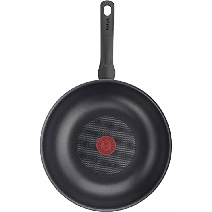 Tefal 'Day by Day' Wok mit Temperaturanzeiger, Aluminium schwarz, Ø 28 cm – Bild 3
