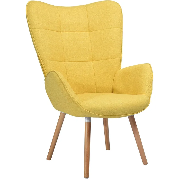 MEUBLE COSY Sessel Lehnstühle Vintager Retro Sessel Polstersessel Stoff Lounge Clubsessel Fernsehsessel