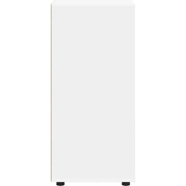 vidaXL Aufbewahrungsschrank 40 x 48 x 105 cm Holzwerkstoff Weiß 888897 – Bild 9