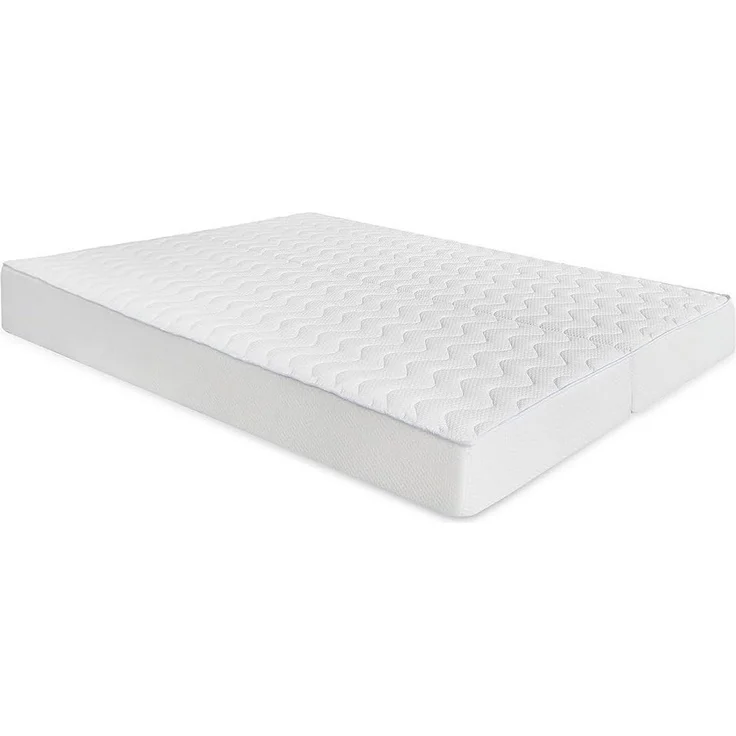 Vente-unique - ROOMIE Matratze Stoff Weiß - B 130 cm x H 16 cm x L 190 cm – Bild 3