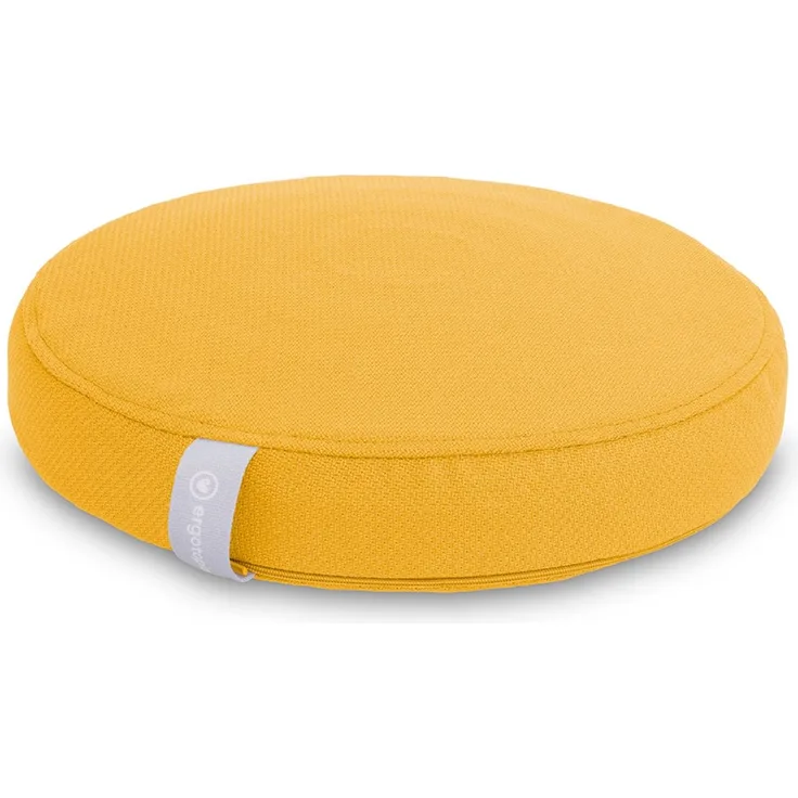 Ergotopia Balancekissen Bezug, Gelb, Ø 33 cm