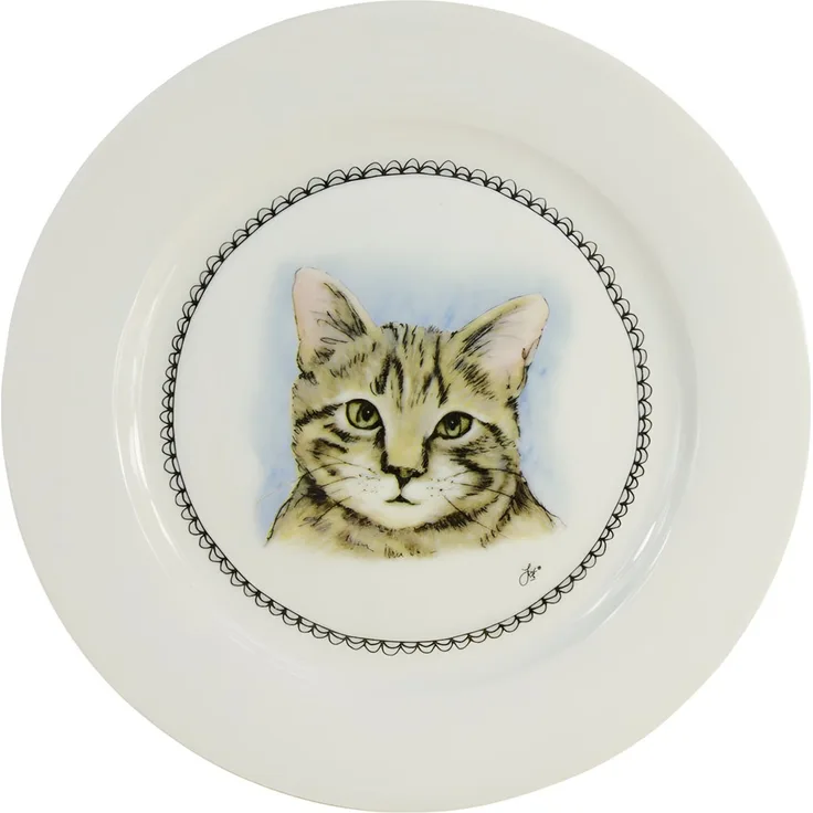 HofundZoo Frühstücksteller Katze