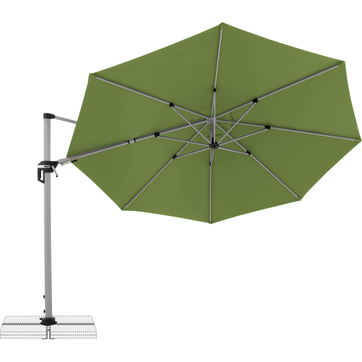 Doppler Sonnenschirm / Ampelschirm "Active Pendelschirm 370", freshgreen, Ø 370 cm – Bild 5