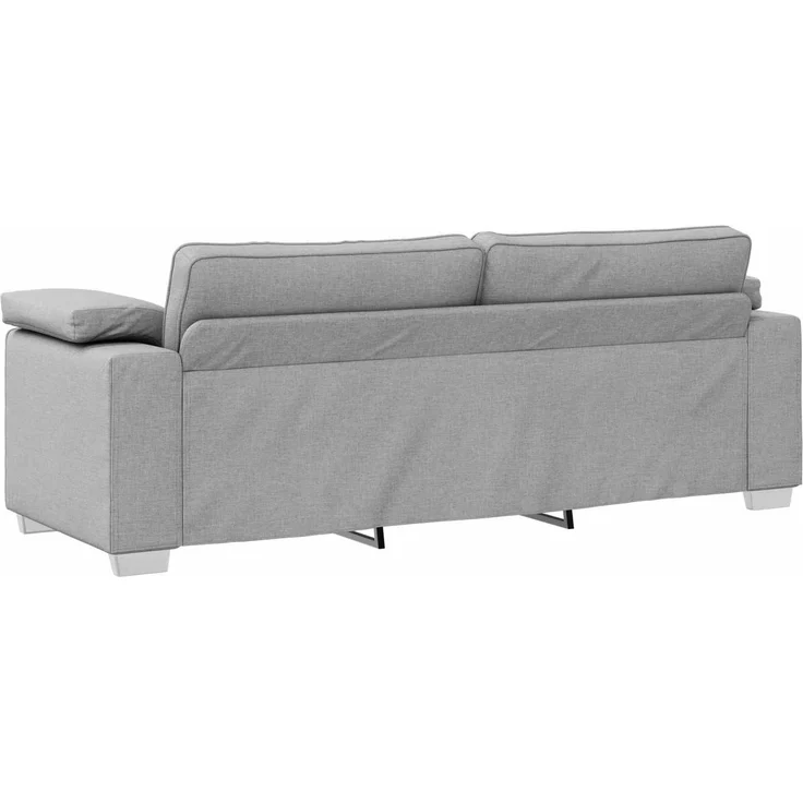 vidaXL 3-Sitzer-Sofa Wolkengrau 220 cm Stoff 4105245 – Bild 6