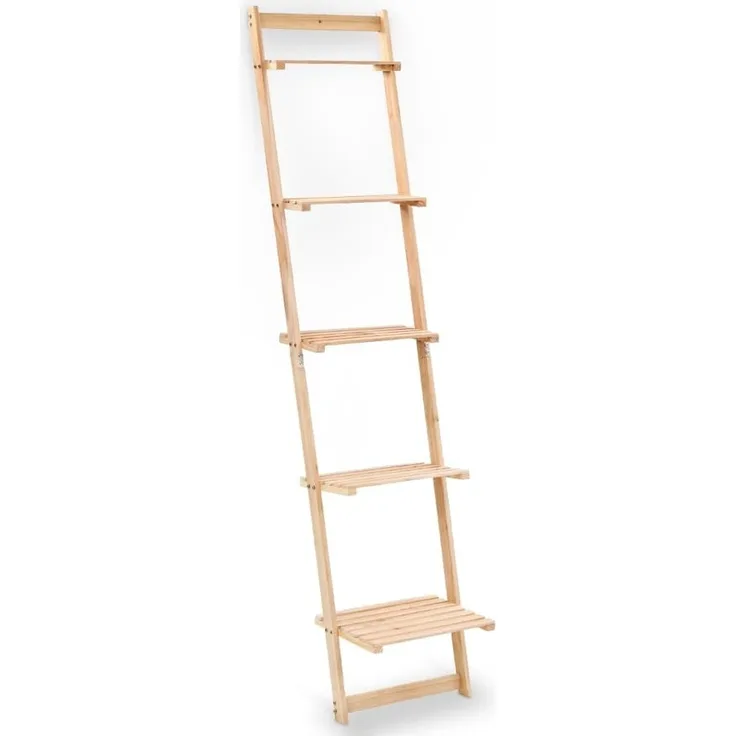 vidaXL Leiterregal Zedernholz 41,5x30x176 cm 246438