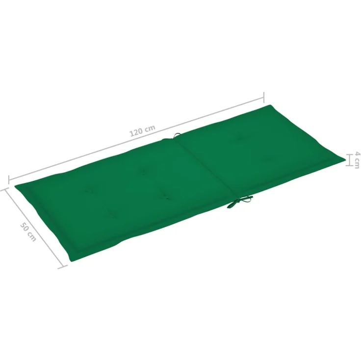 vidaXL Verstellbare Gartenstühle mit Auflagen 8 Stk. Massivholz Teak 3072546 – Bild 6