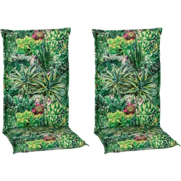 beo Polsterauflage Saumauflage Hochlehner Turin im Set, (Set), Gartenstuhlauflage, Sitzauflage, Sitzkissen Outdoor, 118x46x8 cm – Bild 5