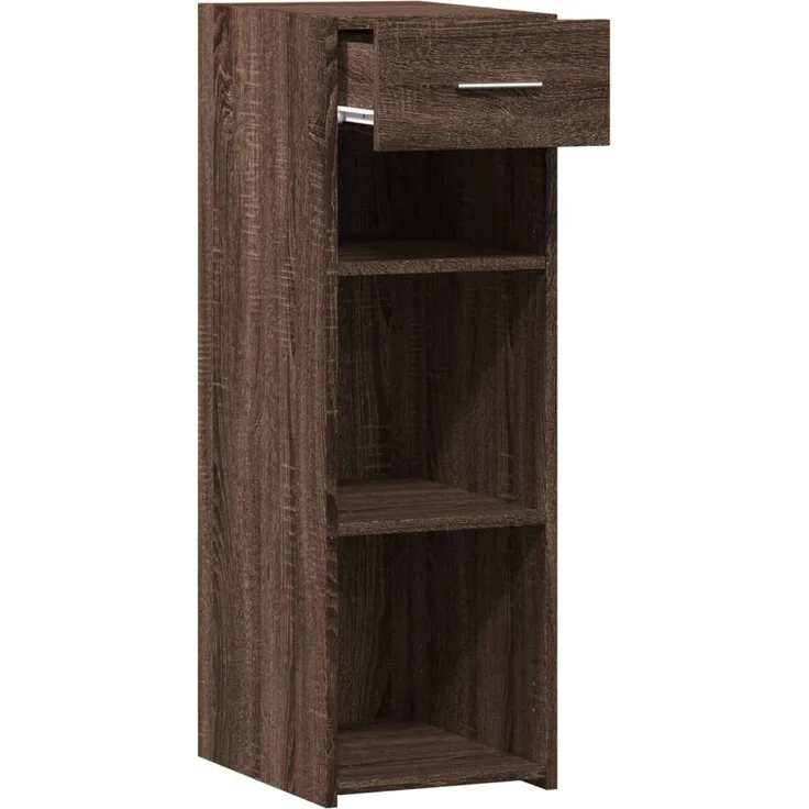 vidaXL Sideboard Braun Eichen-Optik 30x42,5x93 cm Holzwerkstoff 846312 – Bild 7
