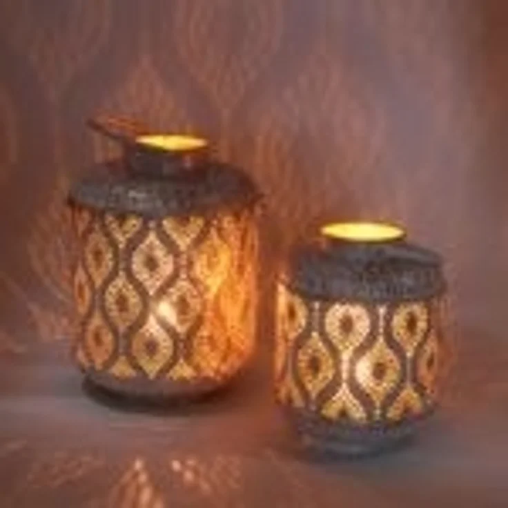Orientalische Laternen Suraya 2er Set – Bild 3