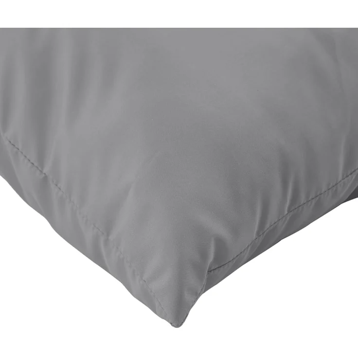 vidaXL Sofakissen 4 Stk. Grau 60x60 cm Stoff – Bild 5