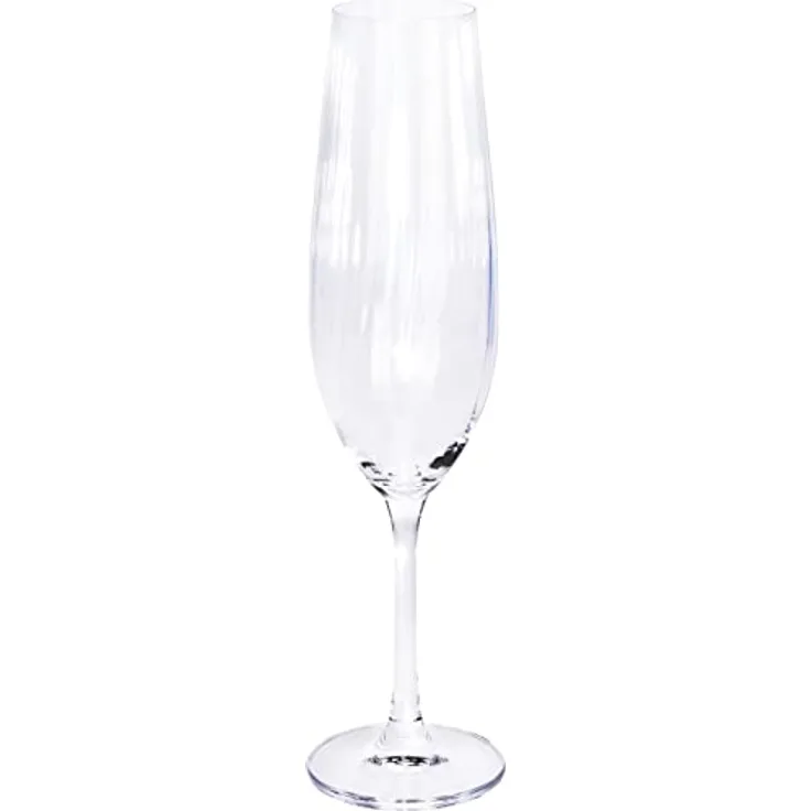 Champagnergläser, geprägt, 2er-Set