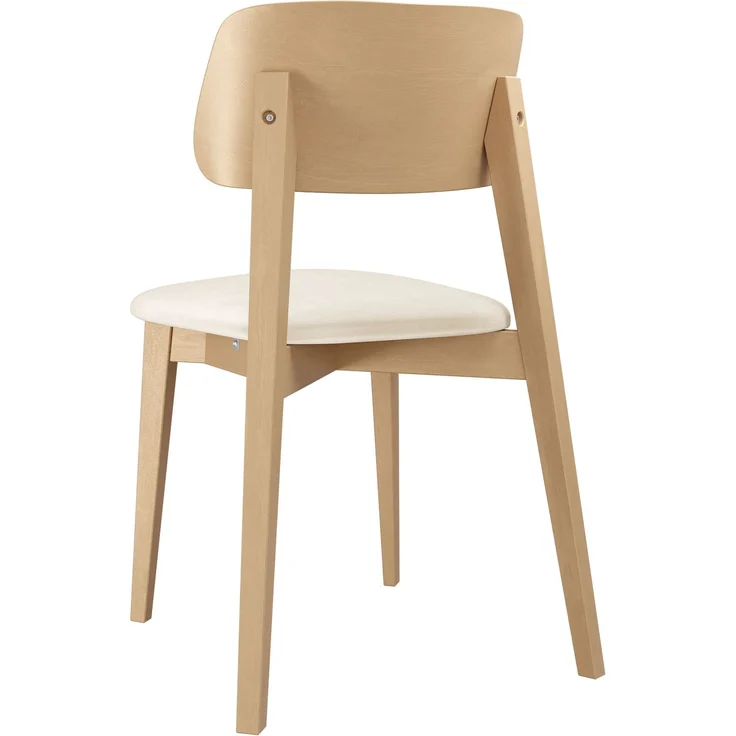 Esszimmerstuhl Taskir C, Stuhl aus Buchenholz für Küche, Restaurant (Buche / Magic Velvet 2250) – Bild 4