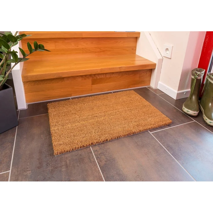 ASTRA Fußmatte Kokosvelours 103, rechteckig, Höhe: 24 mm, Schmutzfangmatte, Kokosmatte, In -und Outdoor geeignet – Bild 2