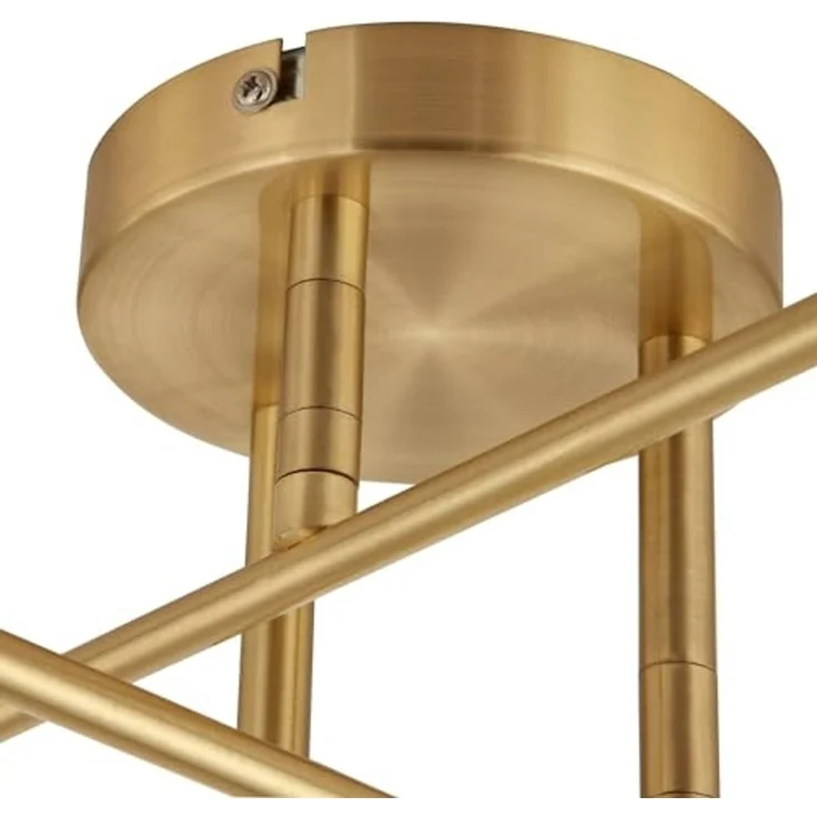 Lindby Deckenleuchten Aloria, Metall, Gold / Messing IP20, 6x15 W LED – Bild 6