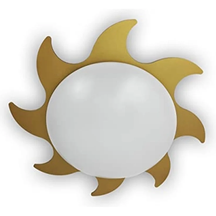 Deckenschale Sonne, gold – Bild 1