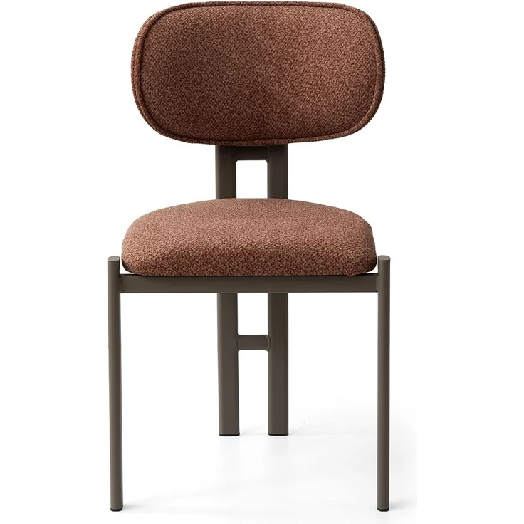 Skye Decor 'Muriz - 4964' Stuhlset (2-teilig), Ziegelrot / Cappuccino, 43 x 83 x 47,5 cm – Bild 2