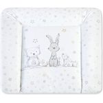 Wickelauflage "Softy", Häschen und Eule