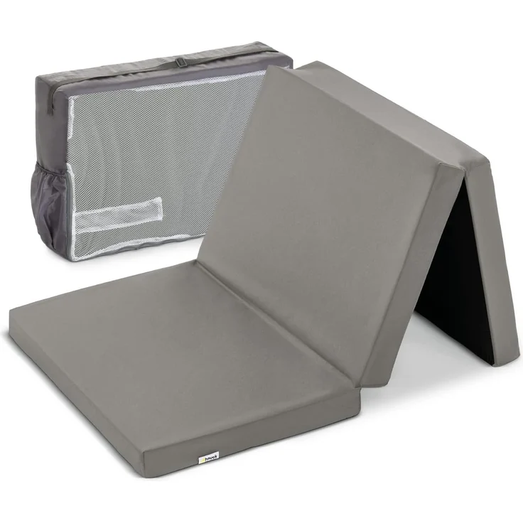 Hauck Sleeper Reisebettmatratze für Kinderbett grey 60x120 cm – Bild 1